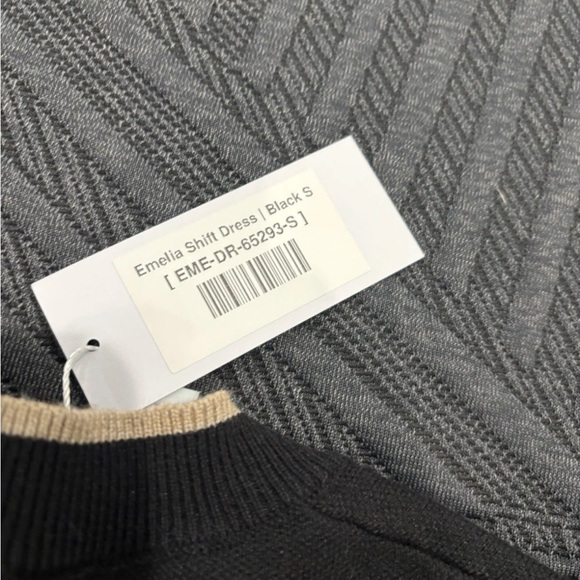 Baltic Born Black Dress with Gold Accents - Picture 7 of 8